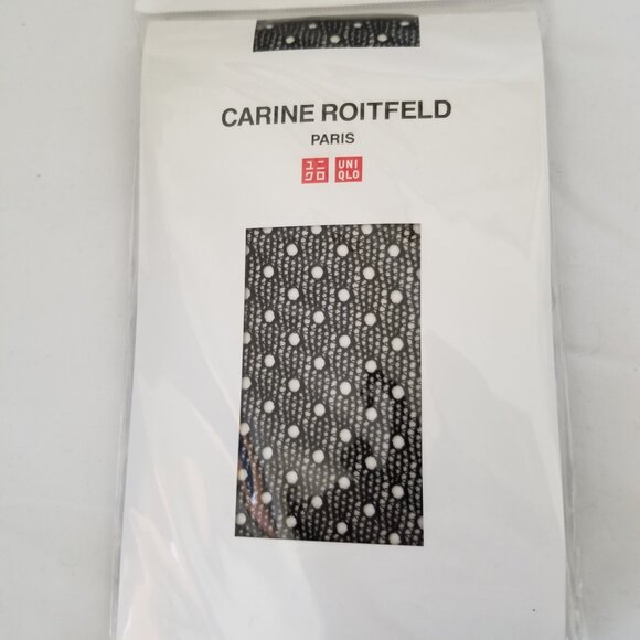 Uniqlo Paris Carine Roitfeld Black Fishnet Tights Size S/M NEW - Picture 1 of 2